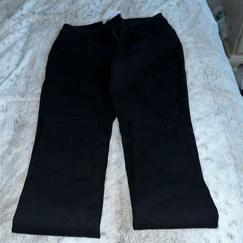 Junior black jeans